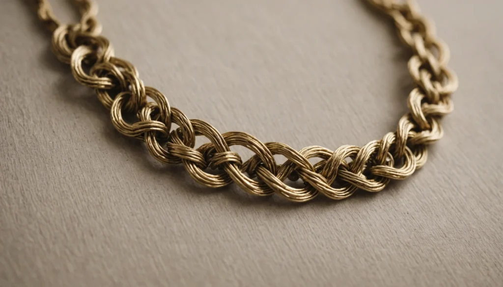 collier qui s'emmêle signification spirituelle