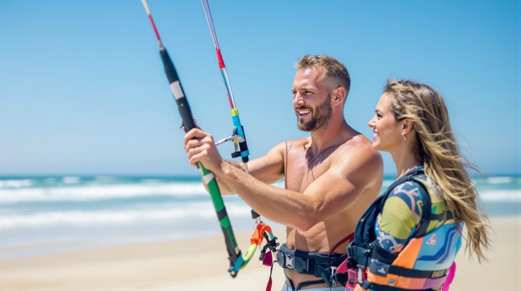 apprendre le kitesurf