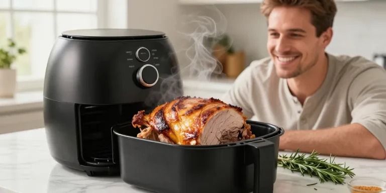 roti de porc air fryer