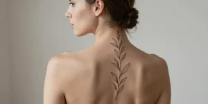 tatouage dos femme